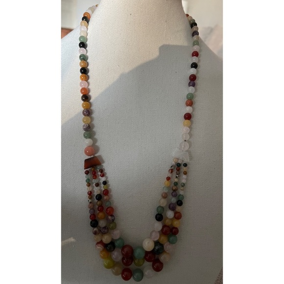 Gemstone Beaded Necklace - Picture 7 of 7